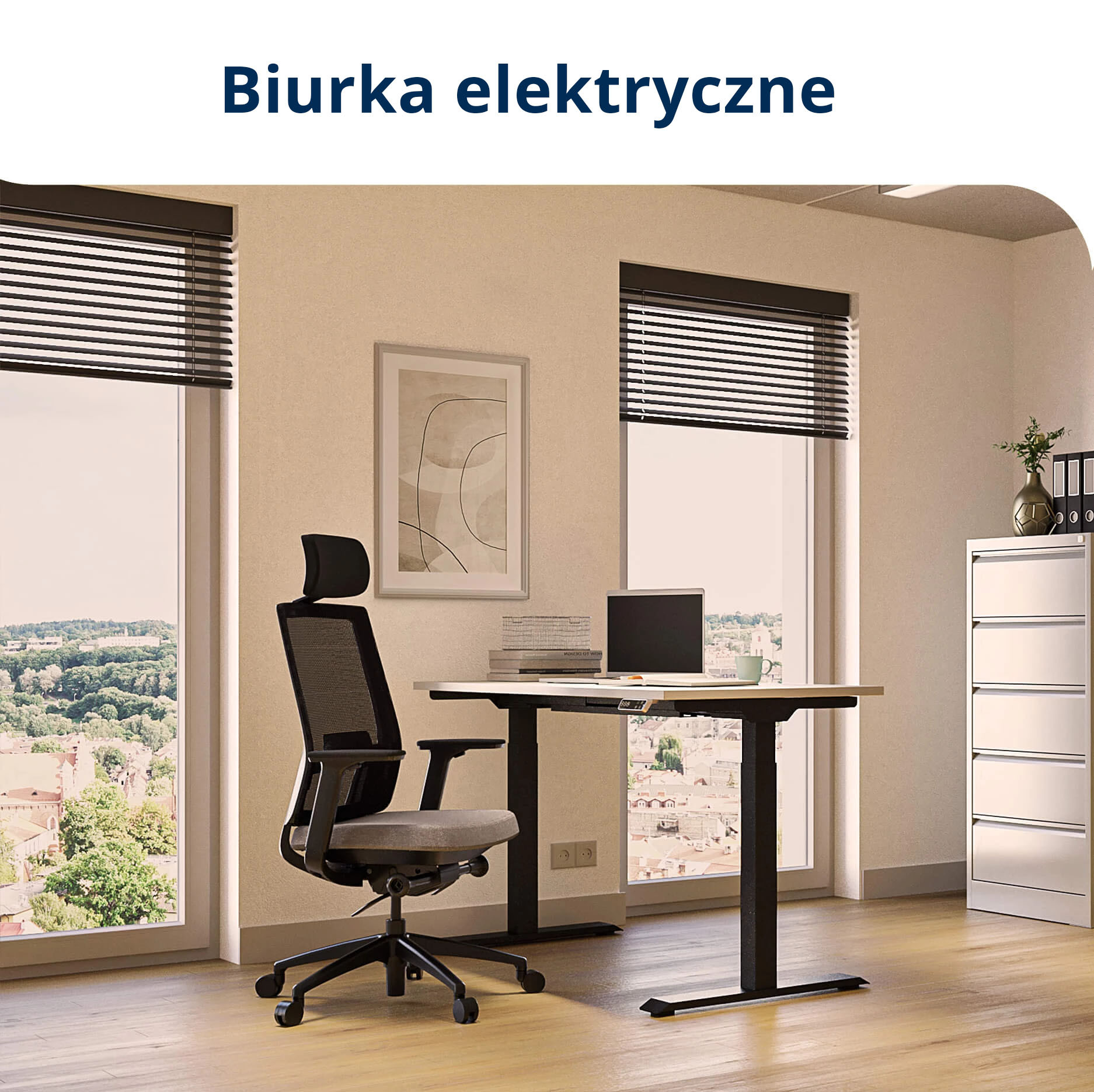 odnośnik do kategorii biurek elektrycznych w Elzap